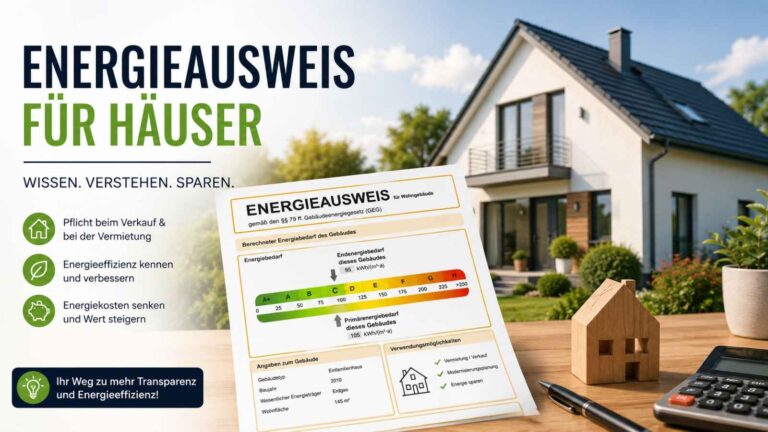 Ratgeberbeitragsbild Energieausweispflicht für Häuser